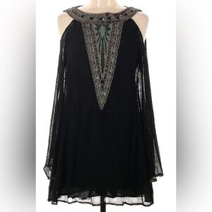 Free People jeweled mini dress